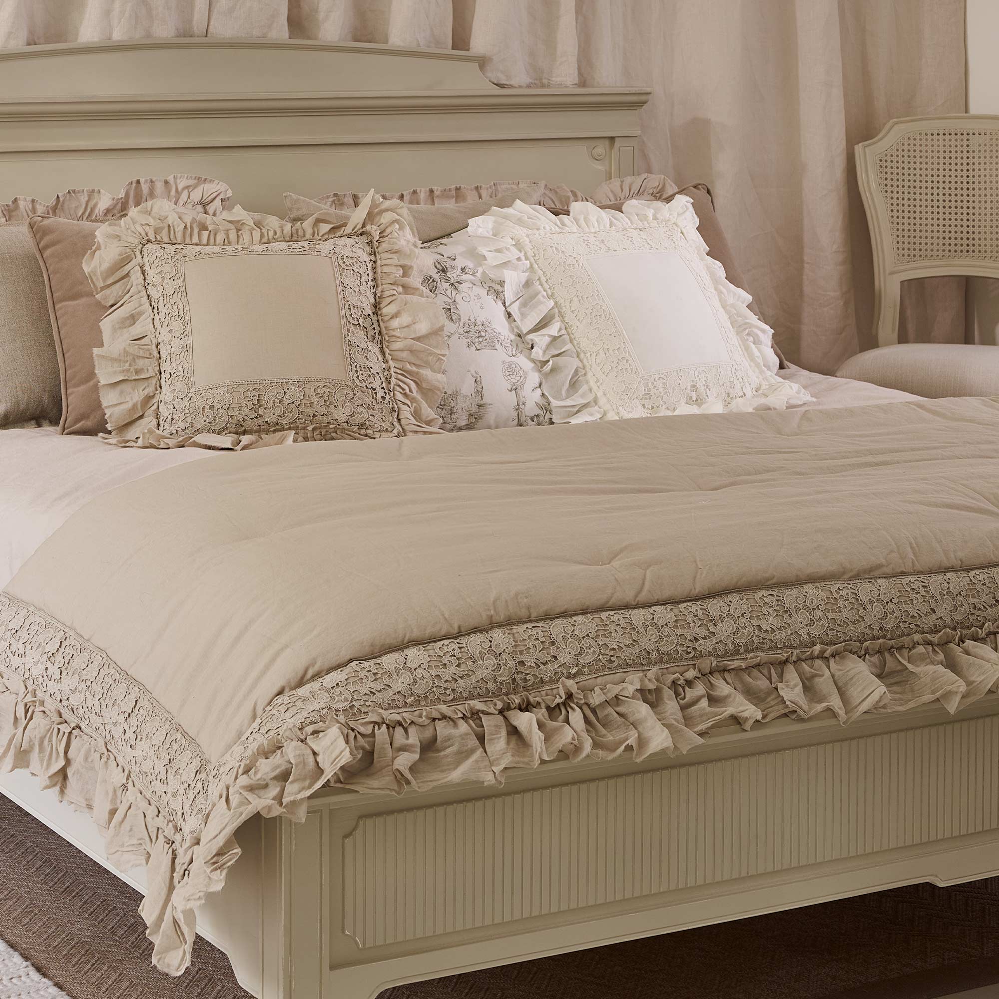 Luxury Handmade Lace Bedspread
