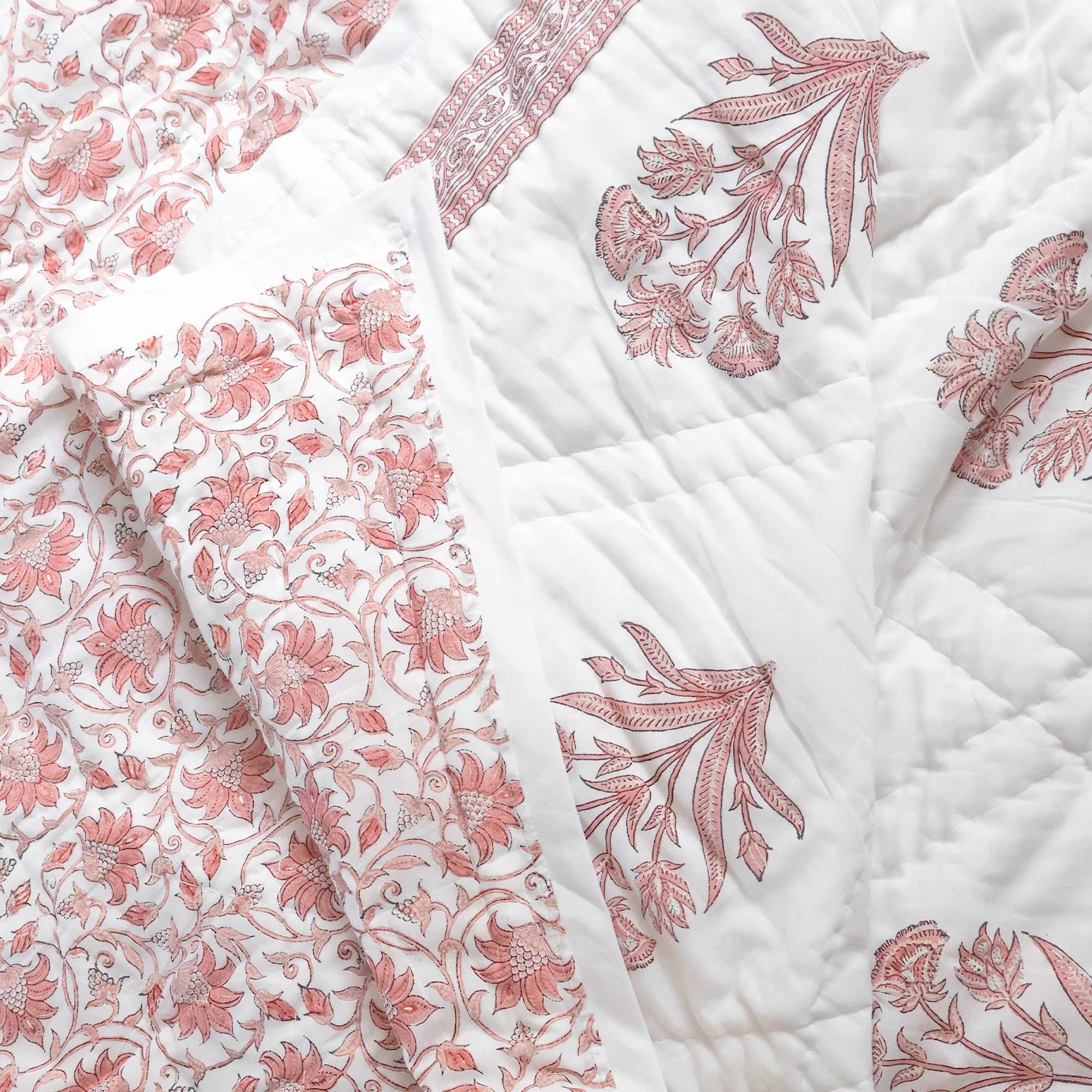 Nest Hand Blocked Bedspread Set