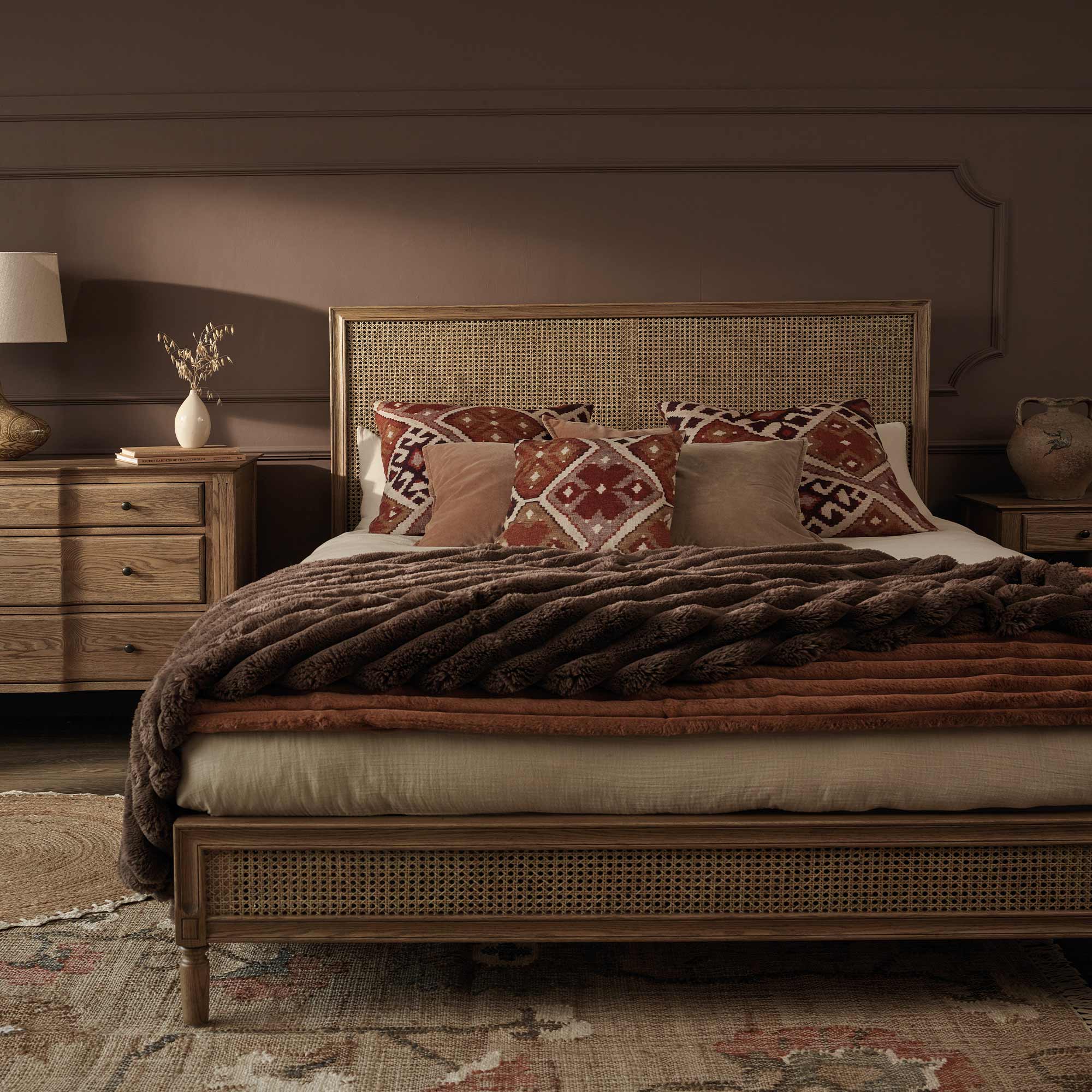 Love Story Sérénité Rattan Bed