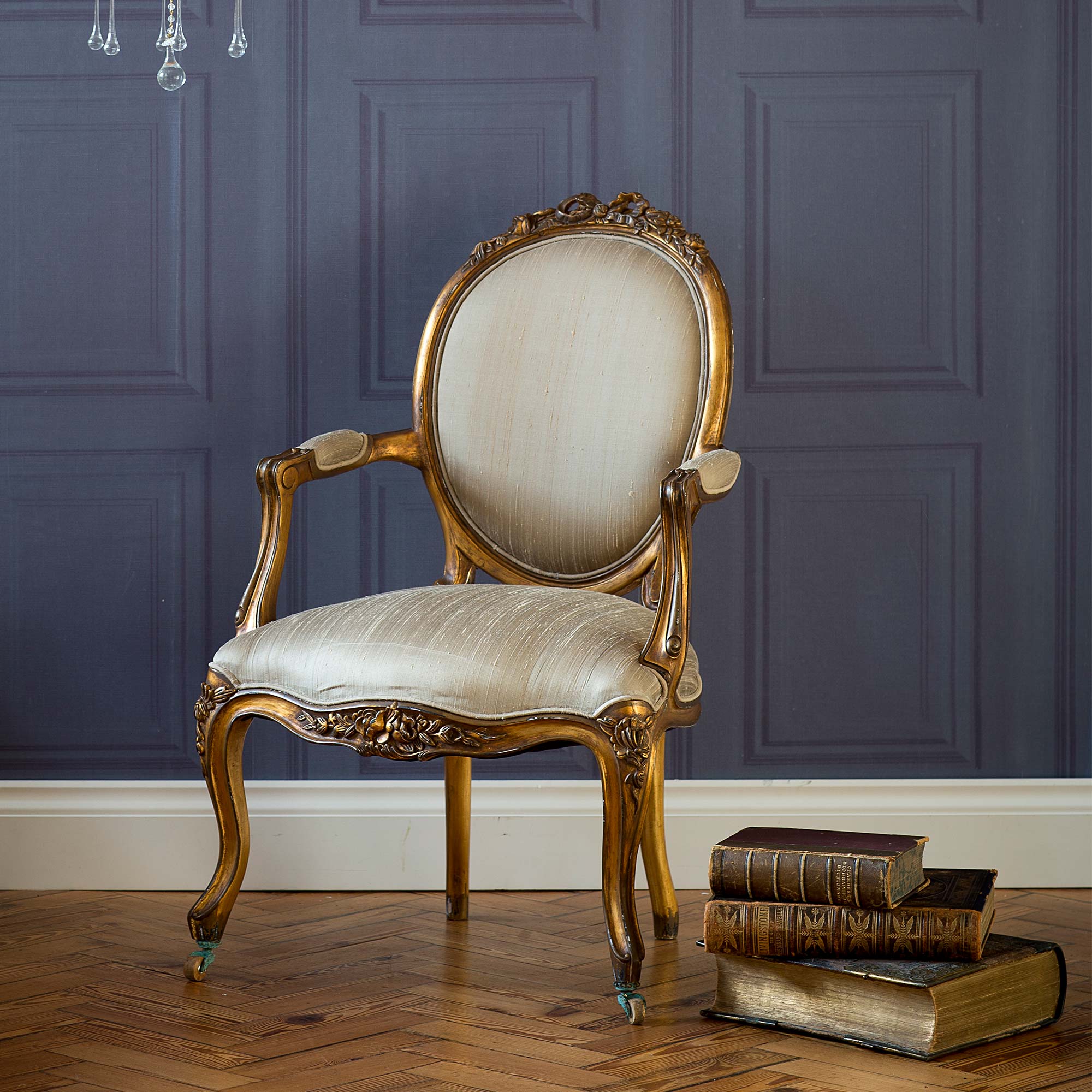 gold versailles chair 