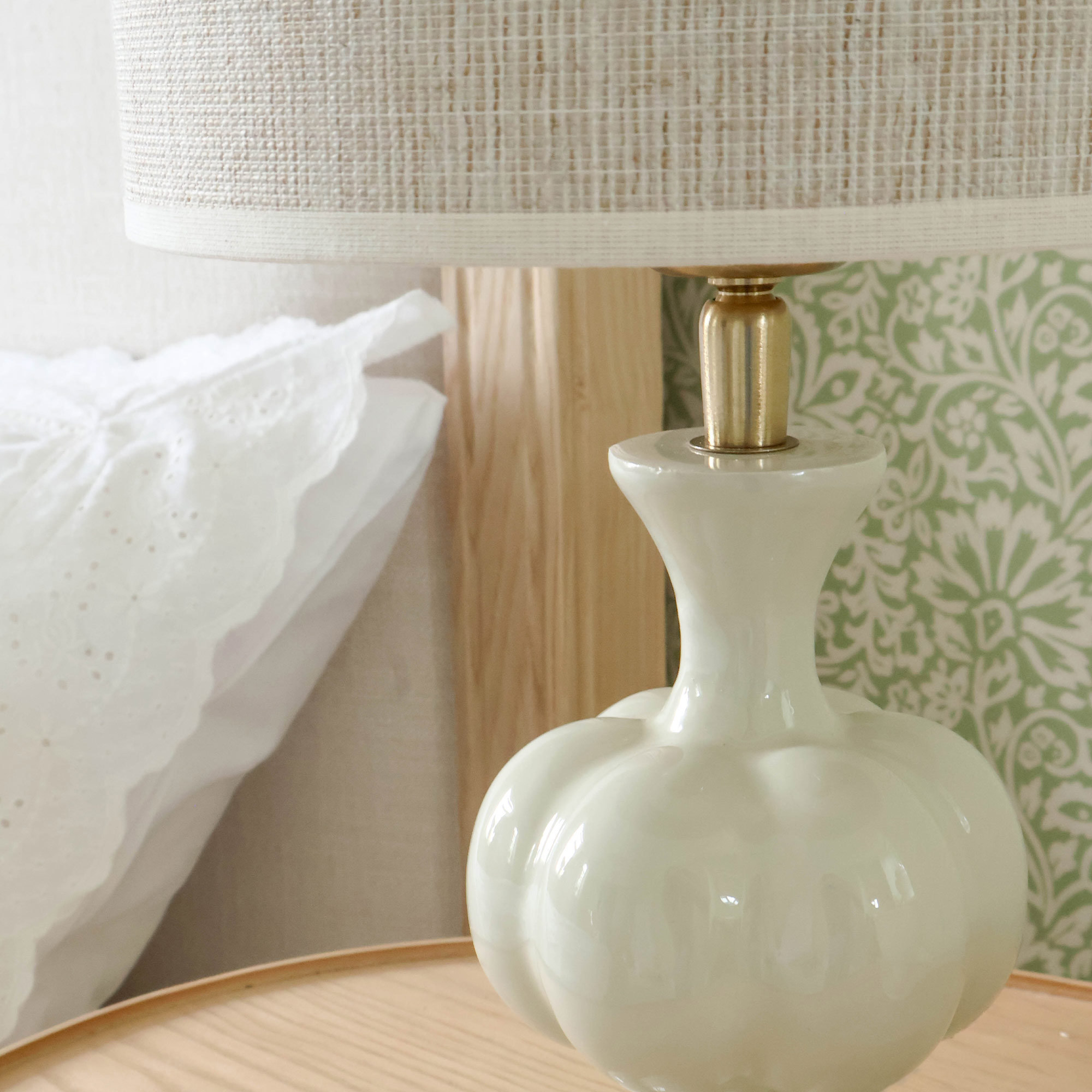 Ceramic Pumpkin Lamp