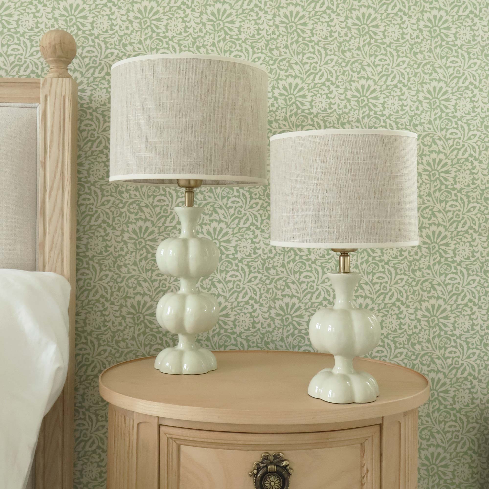 Ceramic Pumpkin Lamp