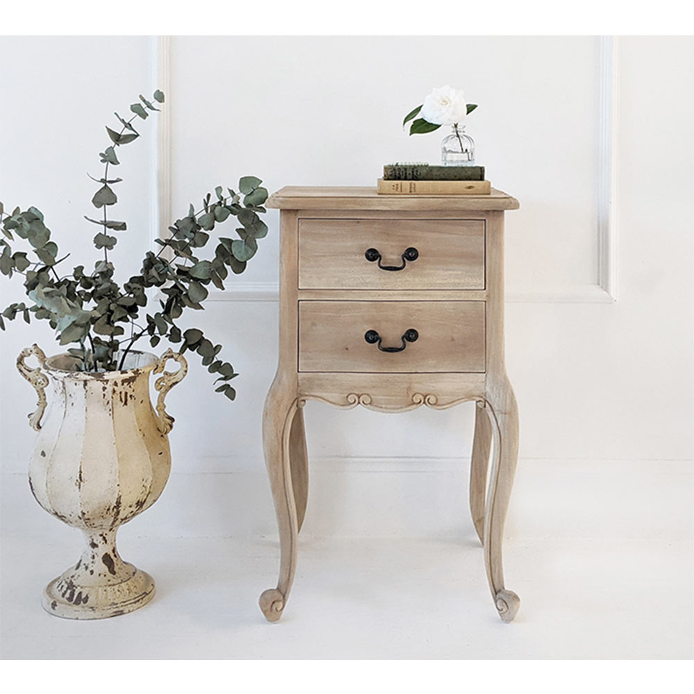 2-Drawer Bedside Table