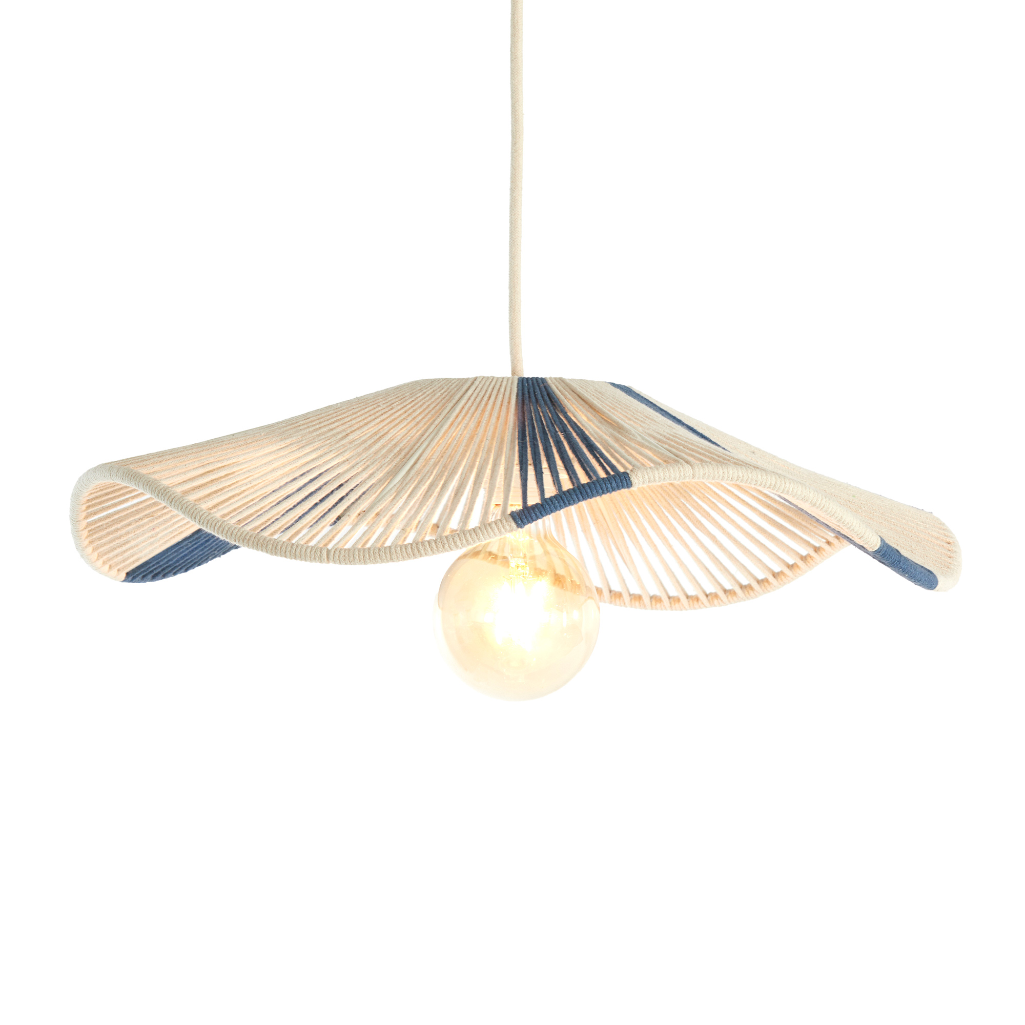 Wave-like Ceiling Light 