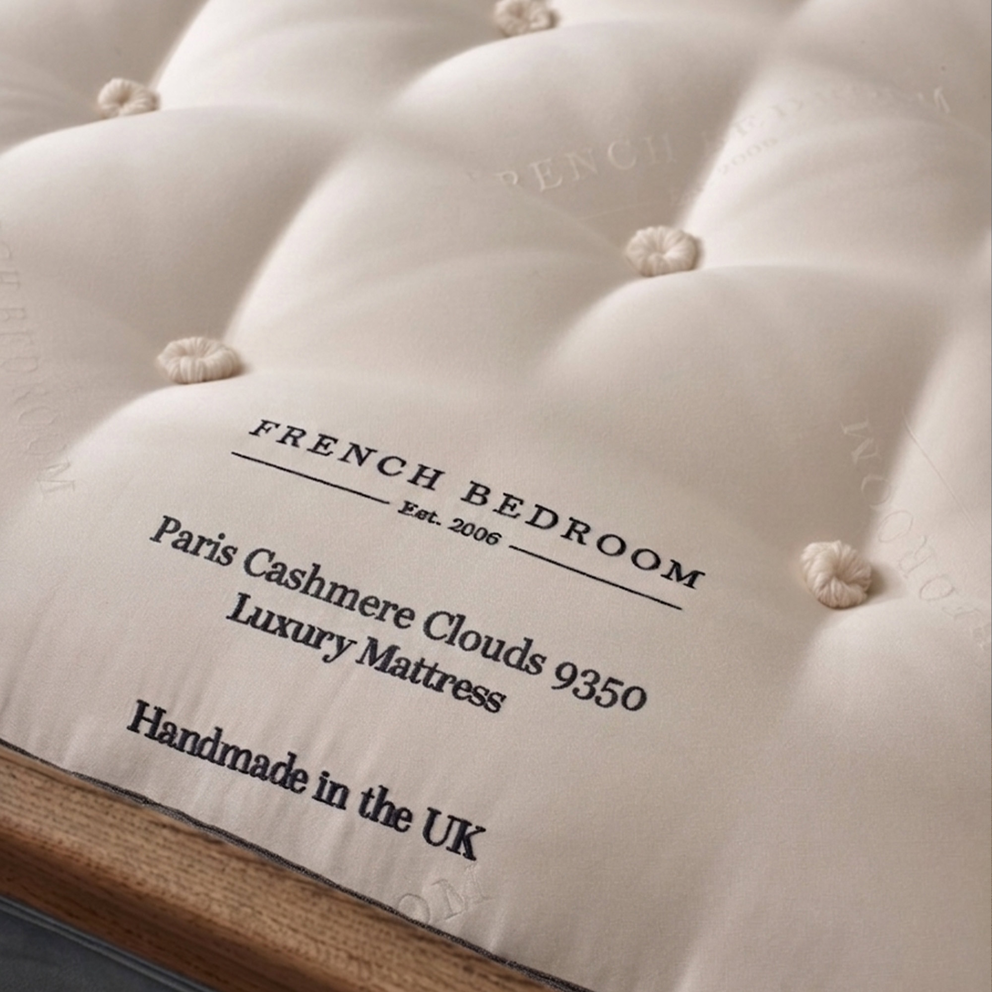 Paris Cashmere Clouds 9350 Luxury Mattress, with Personalisation