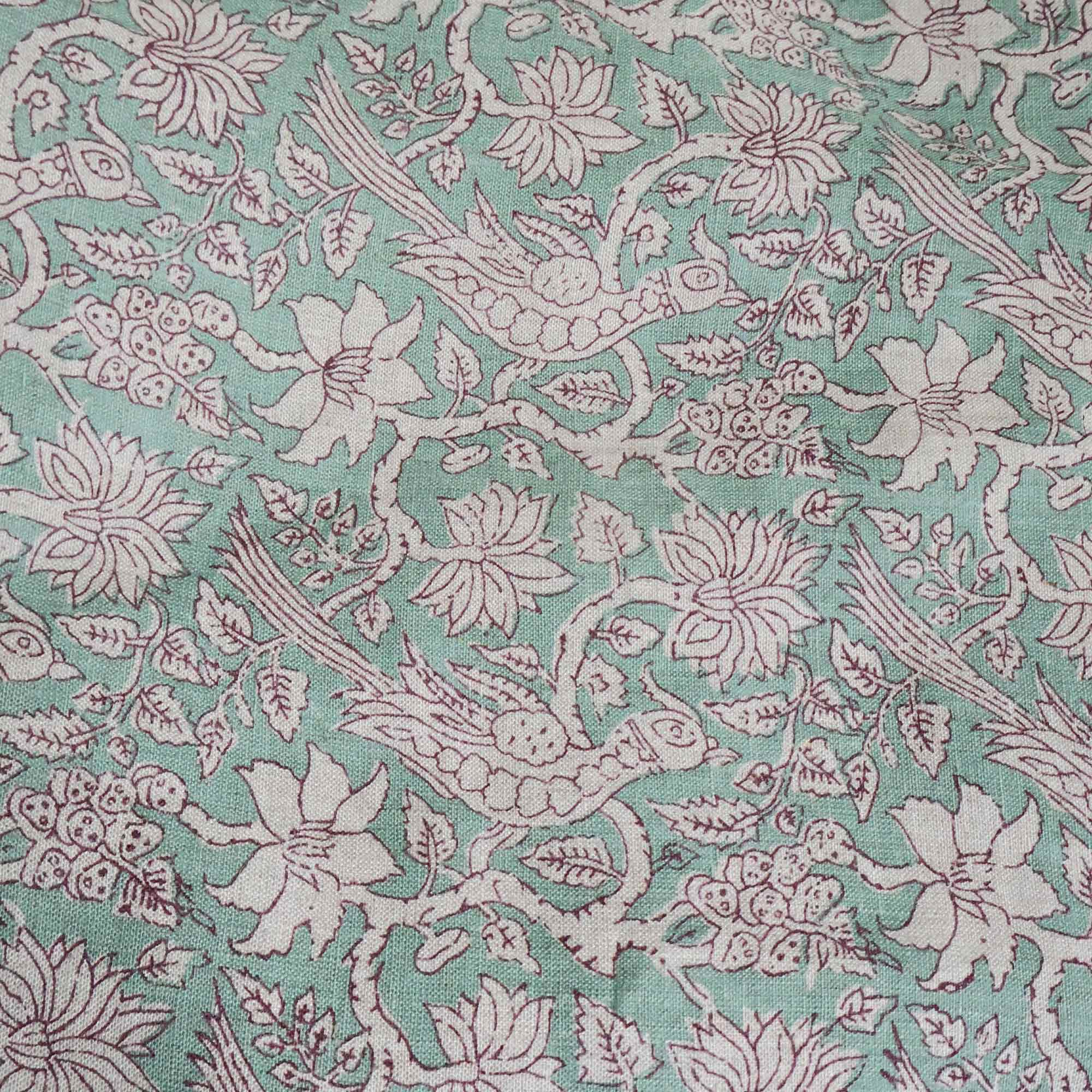 Sonsie Linen Runner in Seafoam