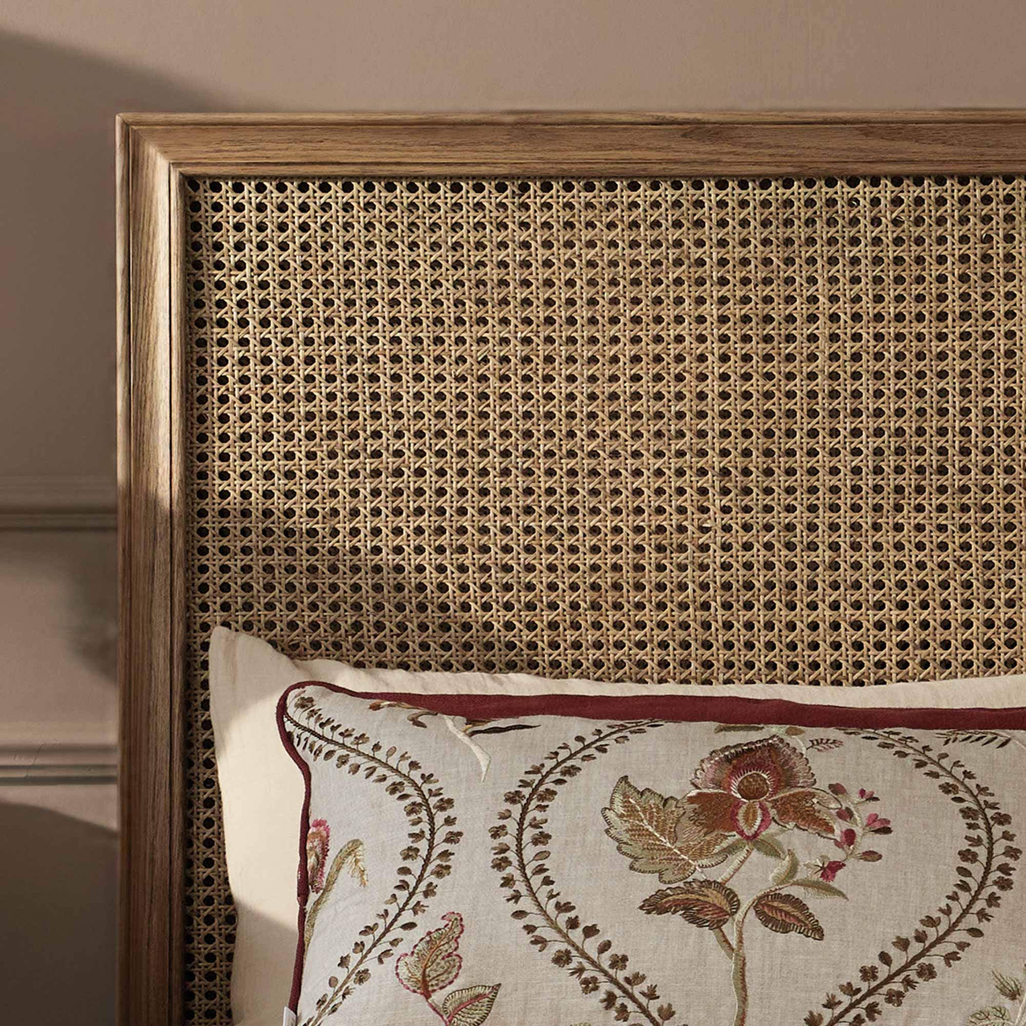 Love Story Sérénité Rattan French Bed