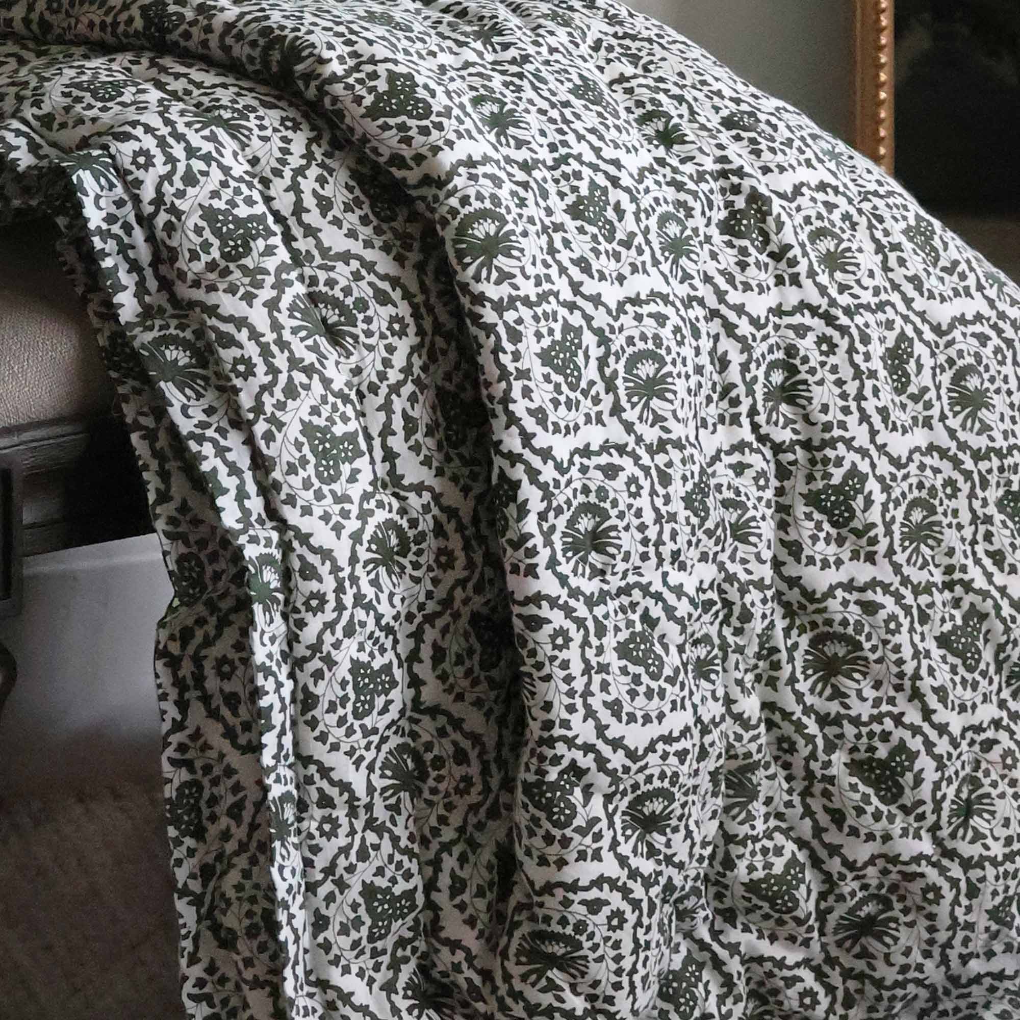 Sofia Emerald Bedspread