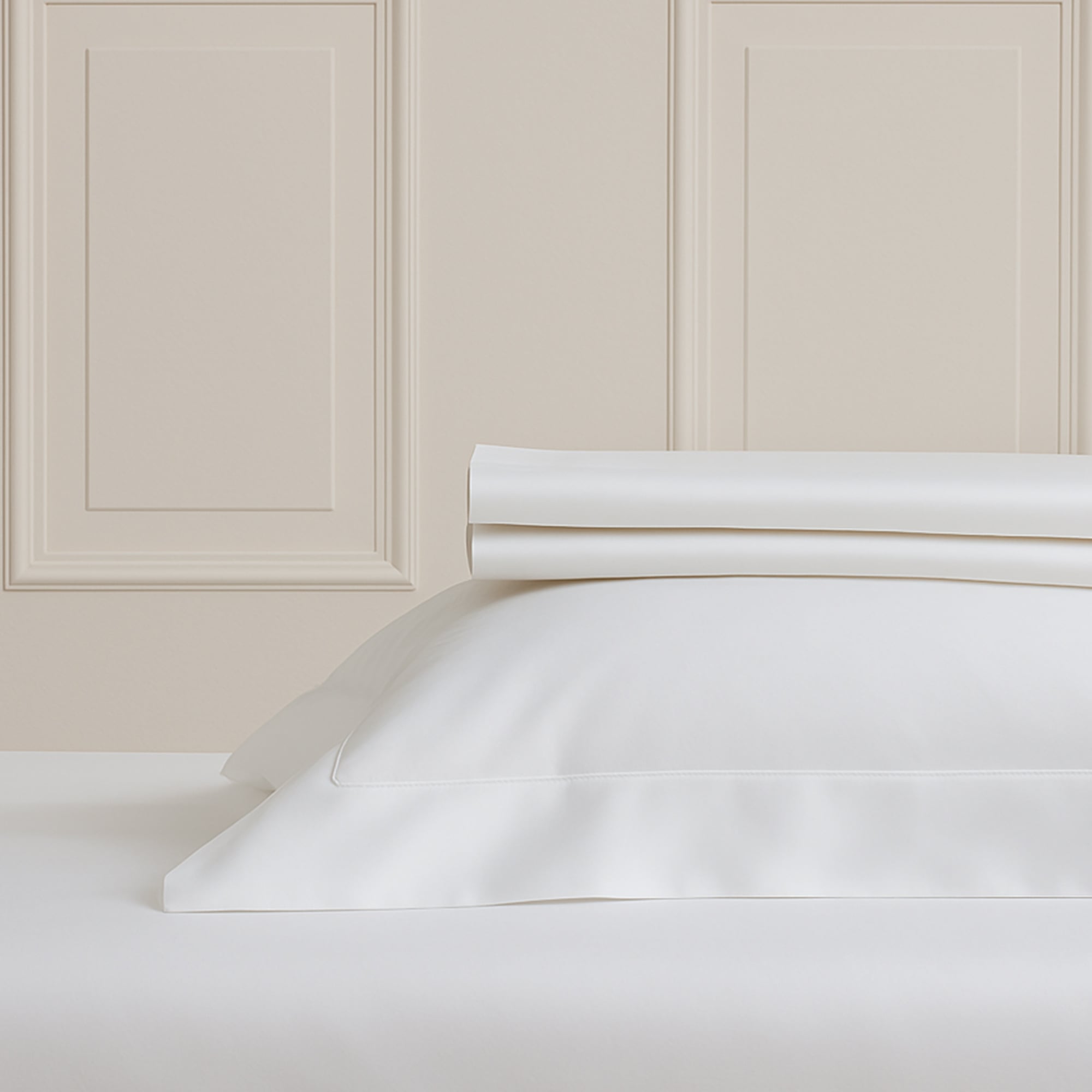 The Sleep 400 Sateen White Fitted Sheets and Pillowcases