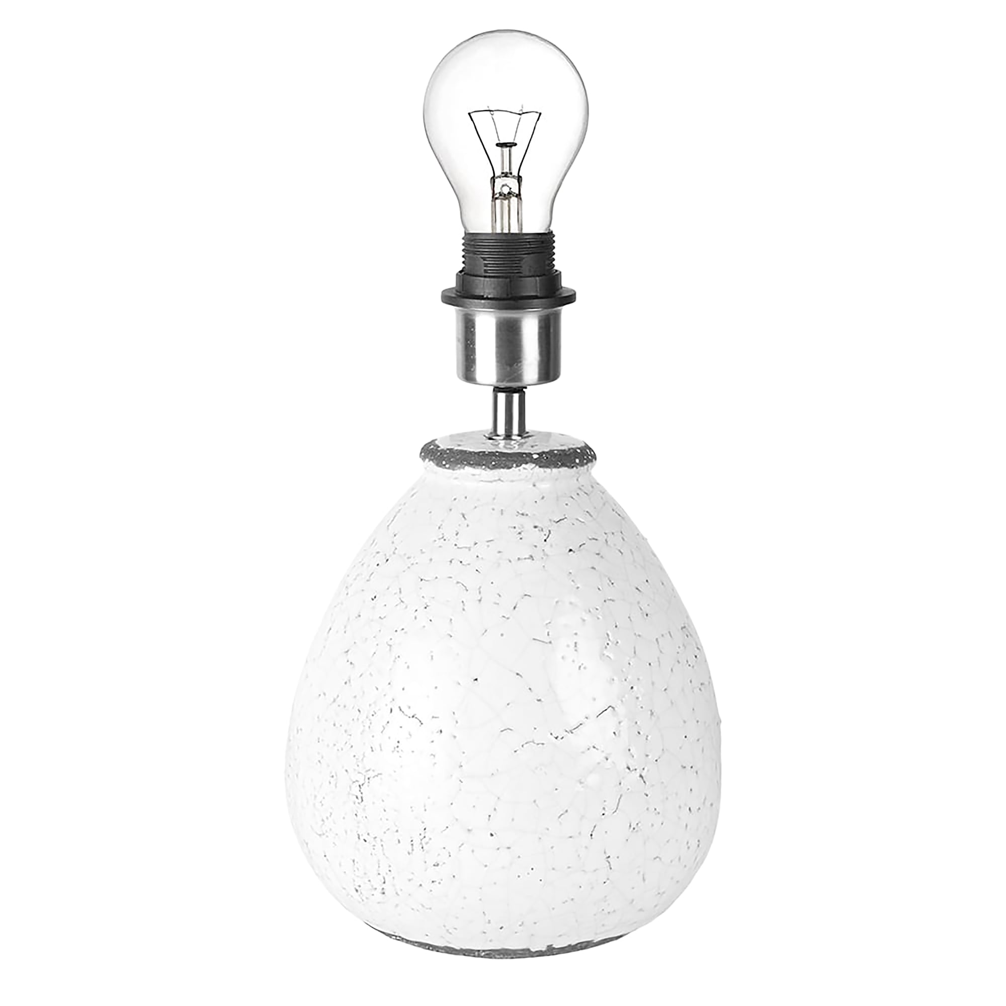 Natural Ceramic Cracked Glaze Lamp Base