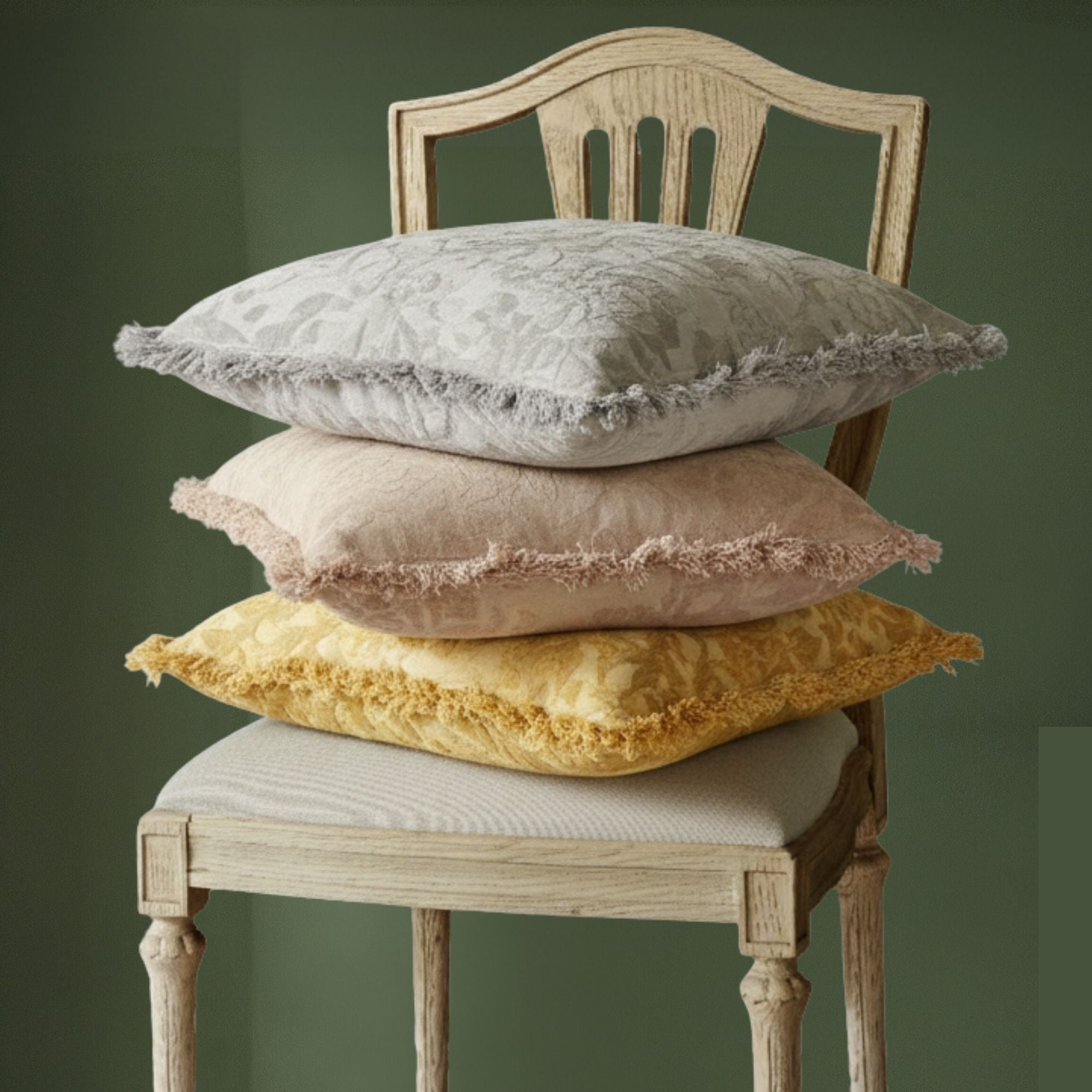 Enjoy a little extra luxury this Christmas and receive two complimentary cushions when you spend £1,000