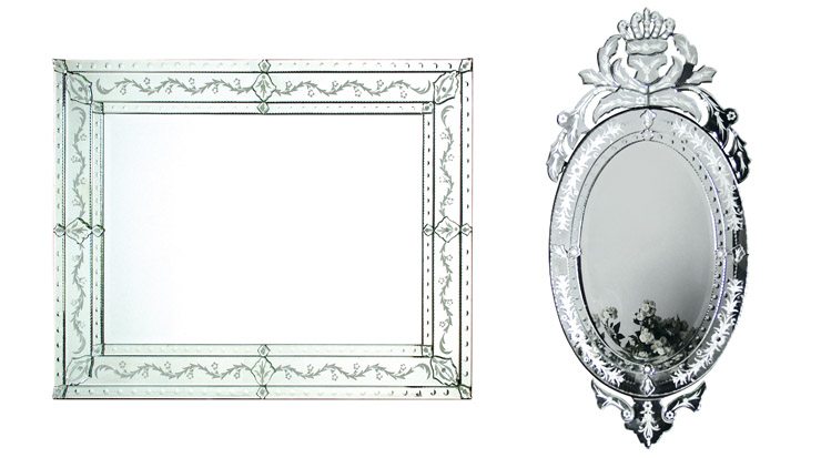 Beautiful Venetian Mirrors