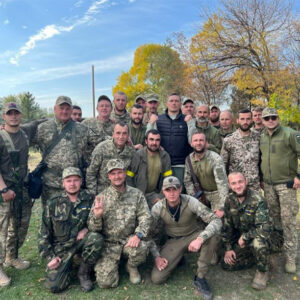 a few members of the luxinten team who have been called up to the Ukrainian military.