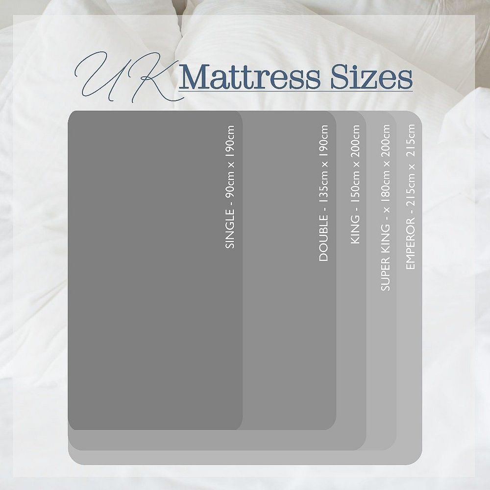The Bed & Mattress Size Guide - UK & European Bed Sizes
